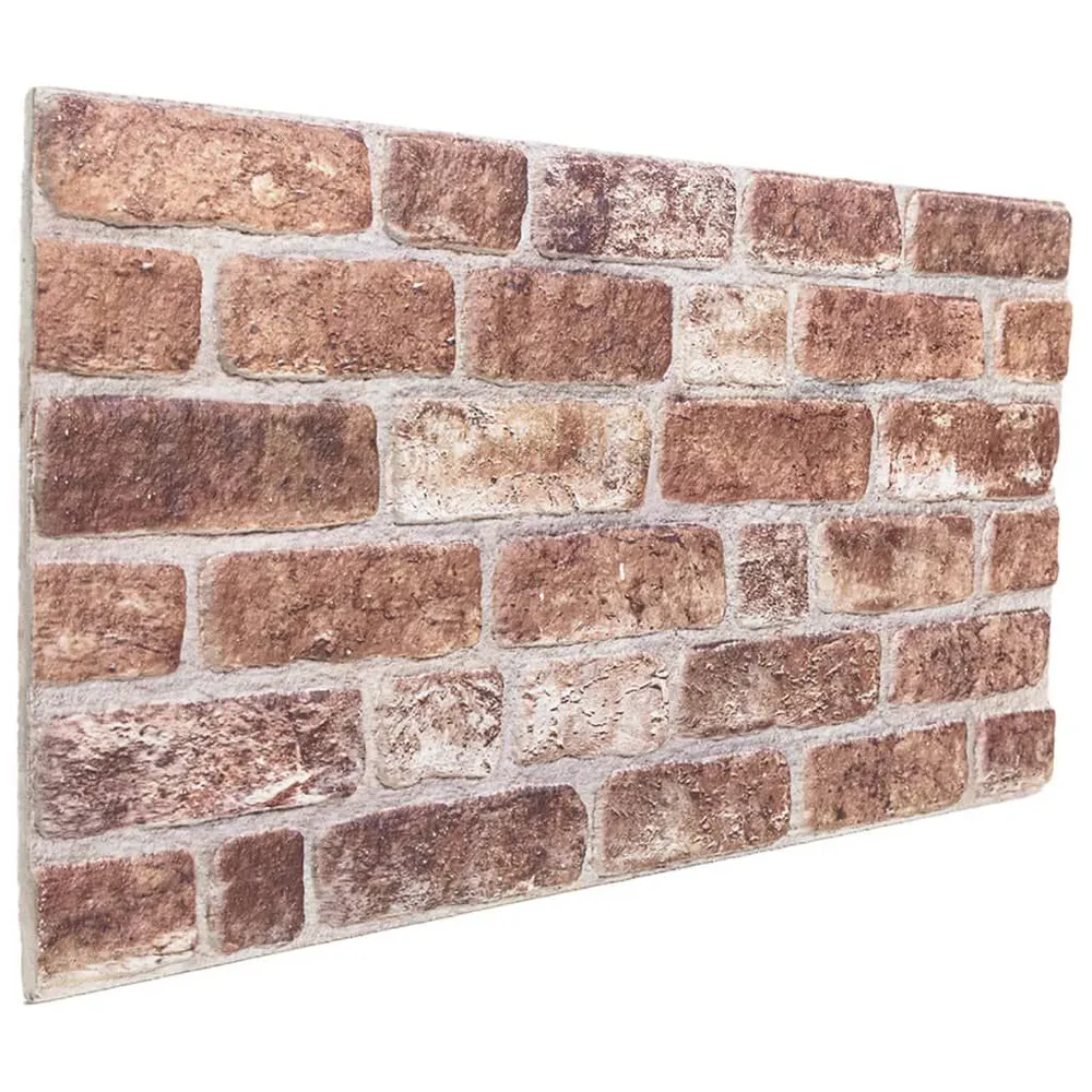 Premium Zelfklevend Wandpanelen 10 st 3D 100x50 cm EPS bruin
