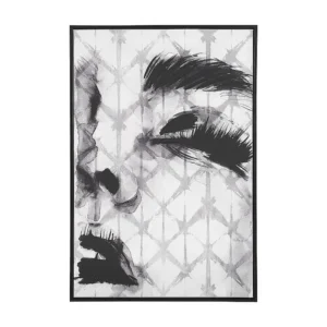 Wanddecoratie grijs 63 x 93 cm ERRANO