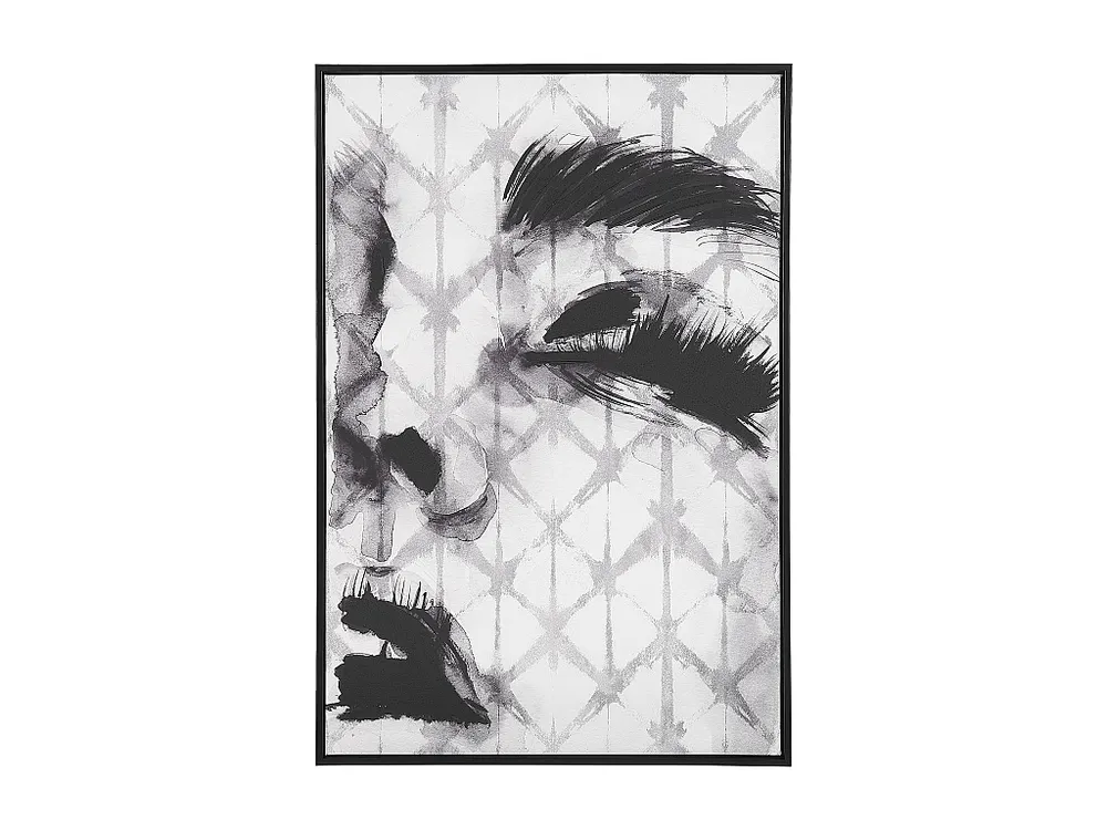 Wanddecoratie grijs 63 x 93 cm ERRANO