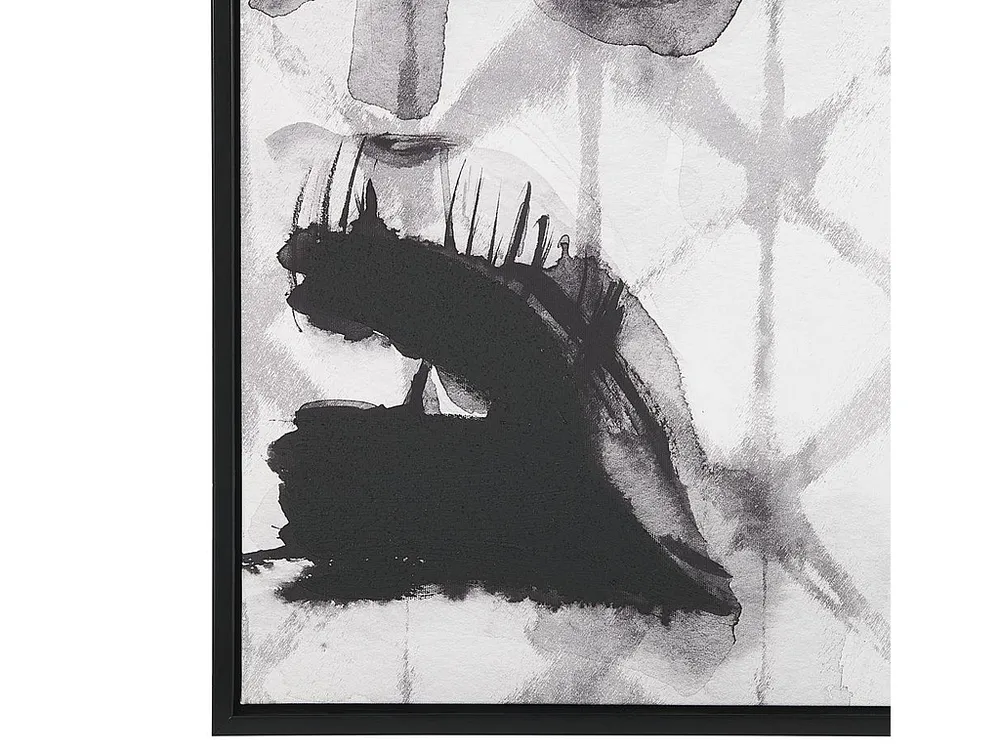 Wanddecoratie grijs 63 x 93 cm ERRANO
