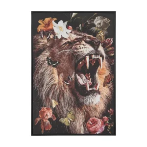 Wanddecoratie meerkleurig 63 x 93 cm MARRADI