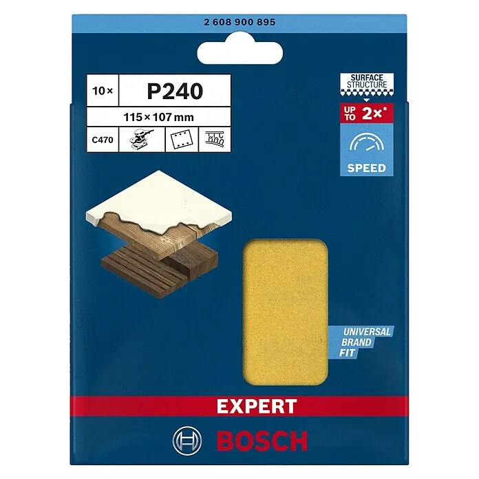 Bosch Expert Schuurbladen C470 Expert - Korreling: 240, 10 st.