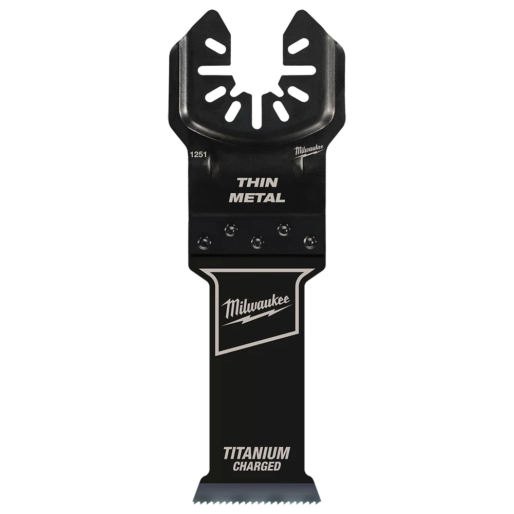 MILWAUKEE 1-1/8" Universal Fit OPEN-LOK™ Titanium Geperfectioneerd Bi-Metal Metal Blade