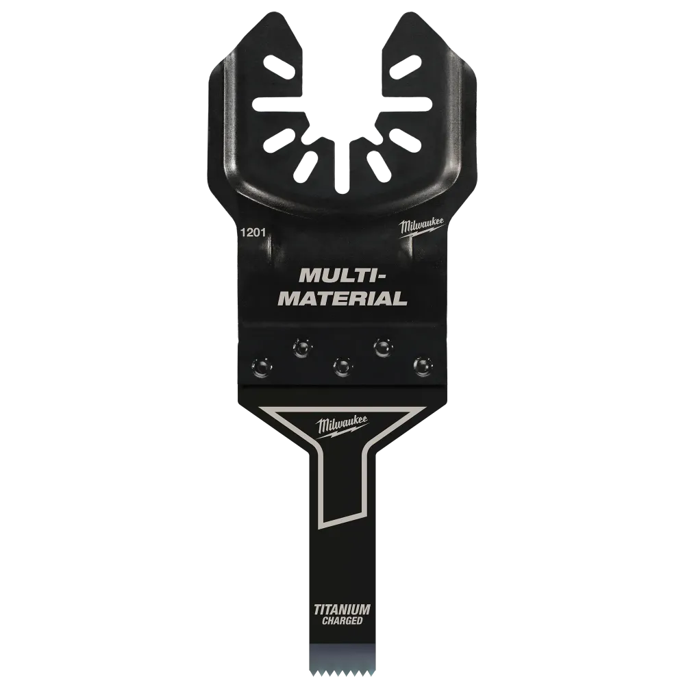 MILWAUKEE 3/8" Universal Fit OPEN-LOK™ TITANIUMMETAAL CHARGED™ Bi-Metal Multi-Material Blade