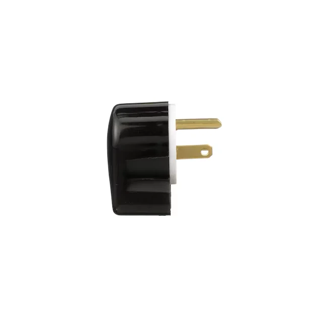 Eaton 20-Amp 250-Volt NEMA 6-20 3-wire Grounding Heavy-duty Straight Plug, Ebbenhout