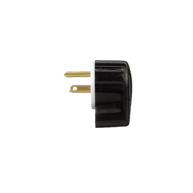 Eaton 20-Amp 250-Volt NEMA 6-20 3-wire Grounding Heavy-duty Straight Plug, Ebbenhout