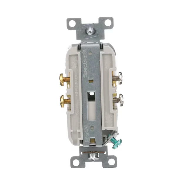 Eaton Arrow Hart 20-Amp 125-volt Tamper Resistant Residential/Commercial Duplex Outlet, Wit