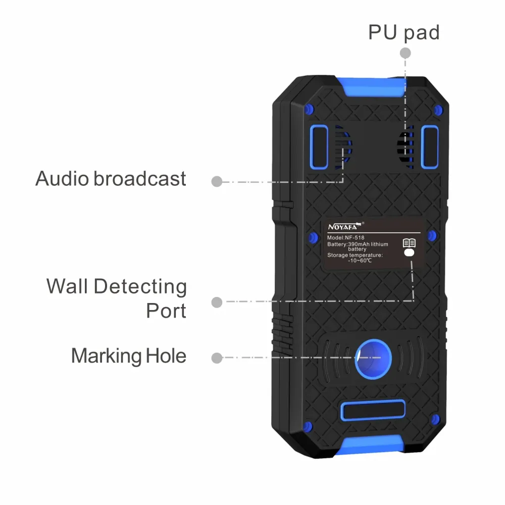 NOYAFA NF-518 Multifunctional Electronisch Detector Detecting Hidden Metal/ Electric Cables