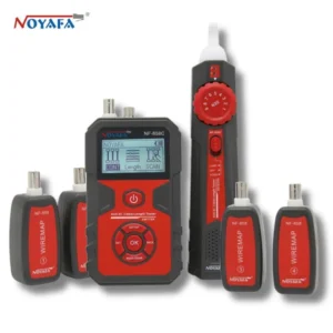 Noyafa NF-858C Multifunktionsdraht und Kabel-Tracer & Tester. Finden und Testnetzwerk, BNC -Koaxial- und sogar Glasfas...