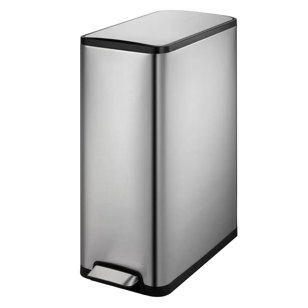 Vervangings EKO Pedaalemmer Ecoslim 2x20 L matzilverkleurig