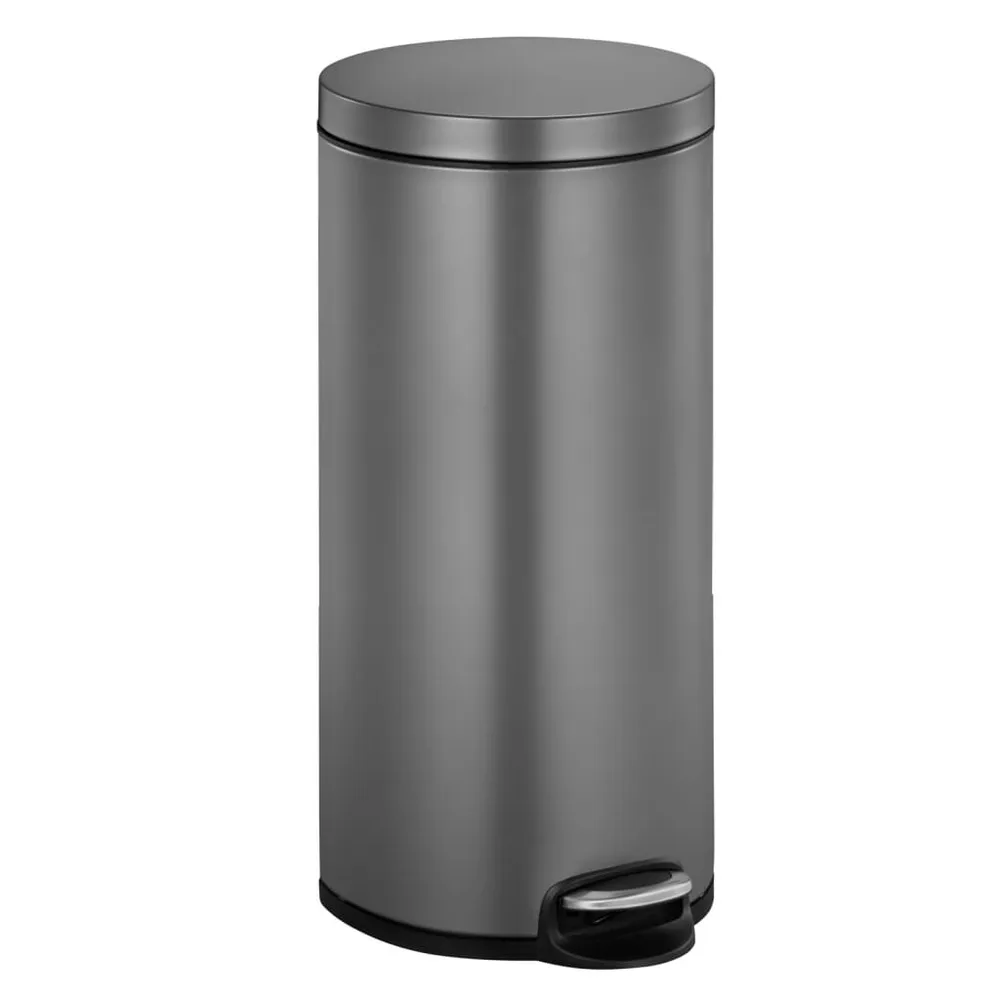 EKO Pedaalemmer Serene 30 L platinakleurig voor Commercieel Gebruik