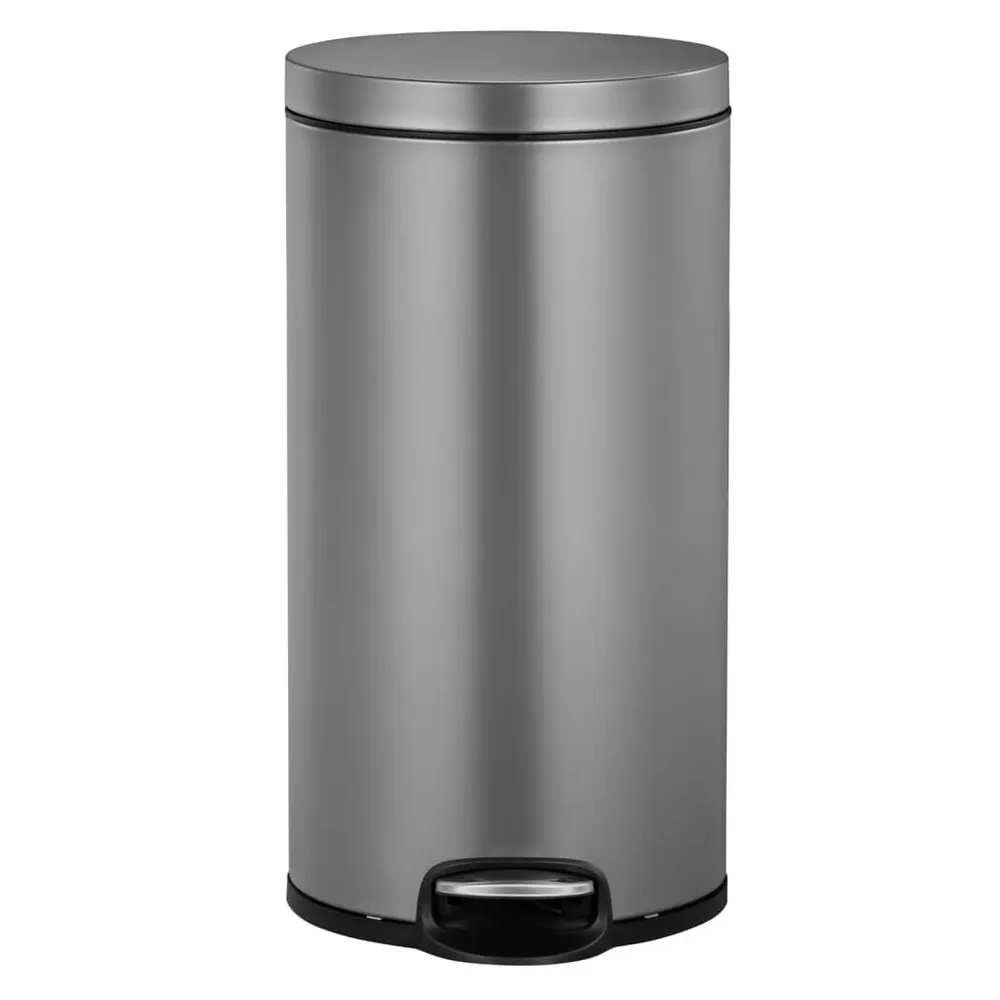 EKO Pedaalemmer Serene 30 L platinakleurig voor Commercieel Gebruik