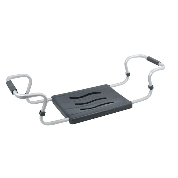 Large extendable bathtub seat 50-70cm - Max 120 kg anthracite grauw color