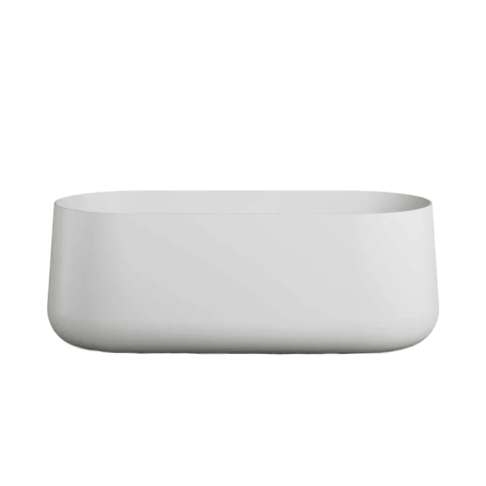 Azzurra bathtub Aurea series 155x80x58 cm - Glossy wit