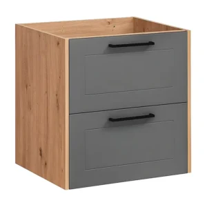 Kast Onder Wastafels MADERA CUW60 2D 60x46x61 Ecru