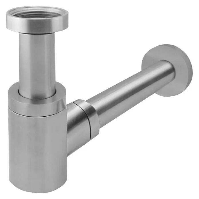 Best Design Wastafelsifon Klein - Zilver, Messing