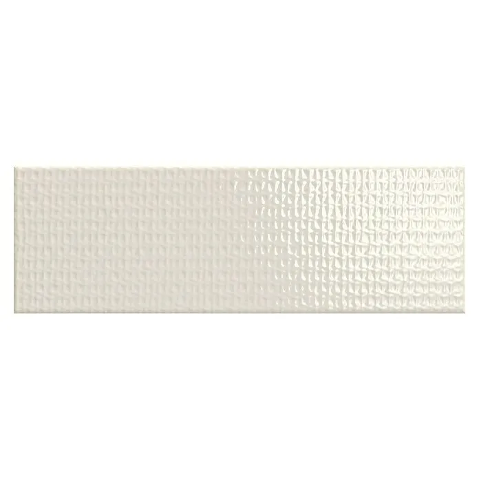 Decocer Cinca Wandtegel Soho glossy beige mix - 10 x 30 cm, Lichtbruin, Glanzend