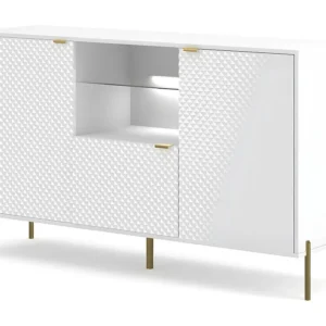 Dressoir DIAMO SB156 3D 156x42x91 Wit