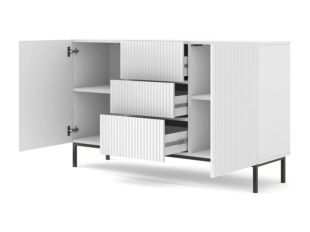 Dressoir RAVENNA B SB150 2D3D 150x42x89 Wit