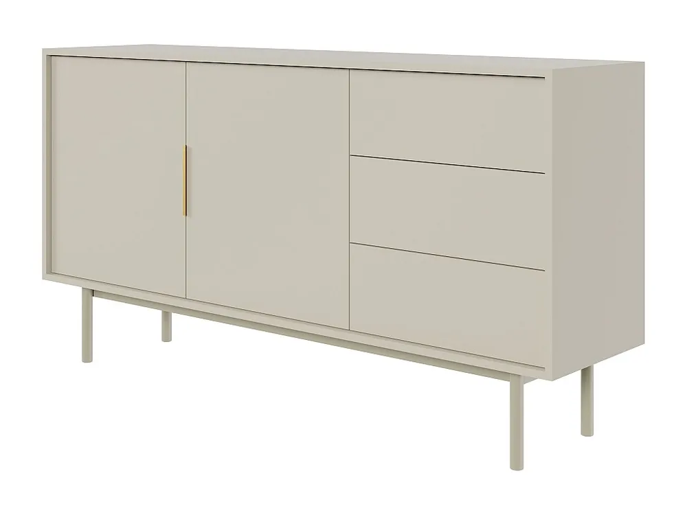 Dressoir VIVA SB154 2D3D 154x39x82 Lichtbruin