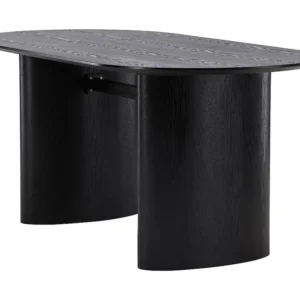 Eetkamertafel ISOLDE DT90 90x180x75 Zwart