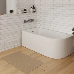 Hoekbad - 240L - 170 x 75 x 58 cm - Linkse hoek - ANIKA