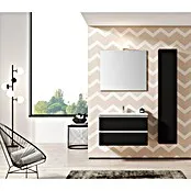 Hoge kast Oriali - 30 x 27 x 160 cm, Zwart, Mat