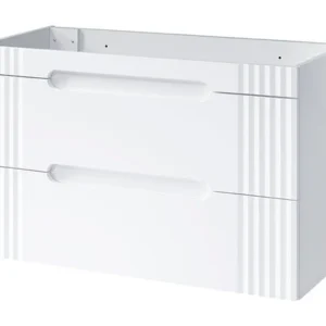 Kast Onder Wastafels FIJI CUW100 2D 100x46x62 Wit