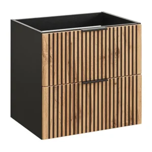 Kast Onder Wastafels XILO CUW60 2D 60x46x57 Donkergrijs