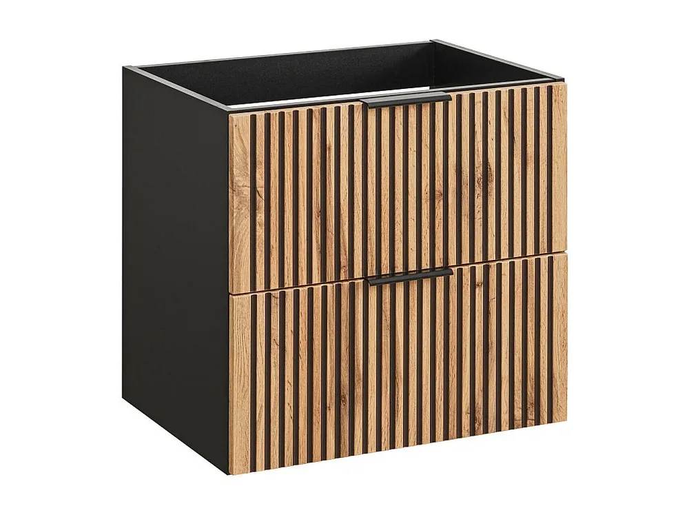 Kast Onder Wastafels XILO CUW60 2D 60x46x57 Donkergrijs