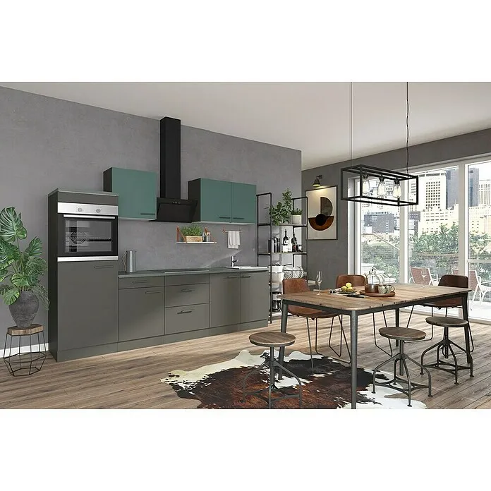 Optifit OPTIkult Onderkast Madrid 420 - Antraciet, l x b x h: 60 x 50 x 84,8 cm