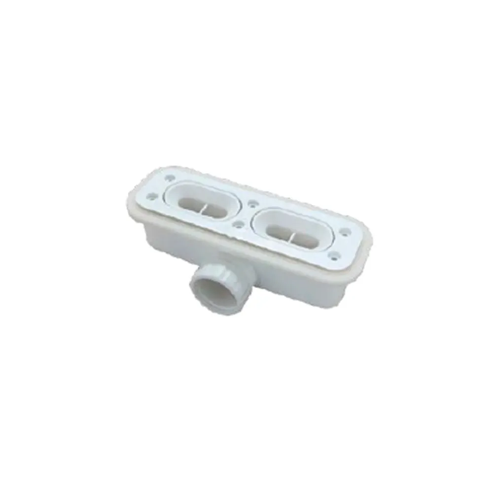 Resin shower tray model Titano 90x100 cm cream stone effect