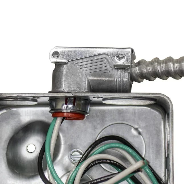 Sigma ProConnex 3/8- 90-Degree Flexible Die Cast Zink Squeeze Connector Conduit Fittings (2-Pack)