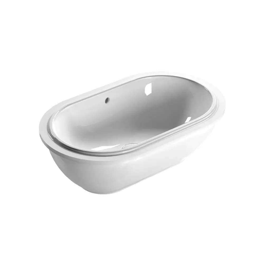 Undermount Sink Porselein Globo Forty3 60x37 SC043.BI