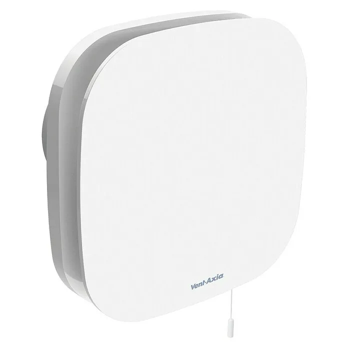 Vent-Axia Buisventilator Supra Design 100 HT - 10 cm, Wit