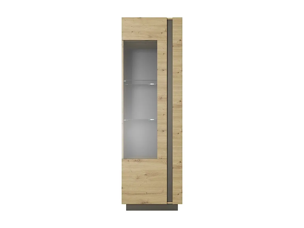 Vitrinekast ARCADE SC60 1D 60x40x194 Ecru