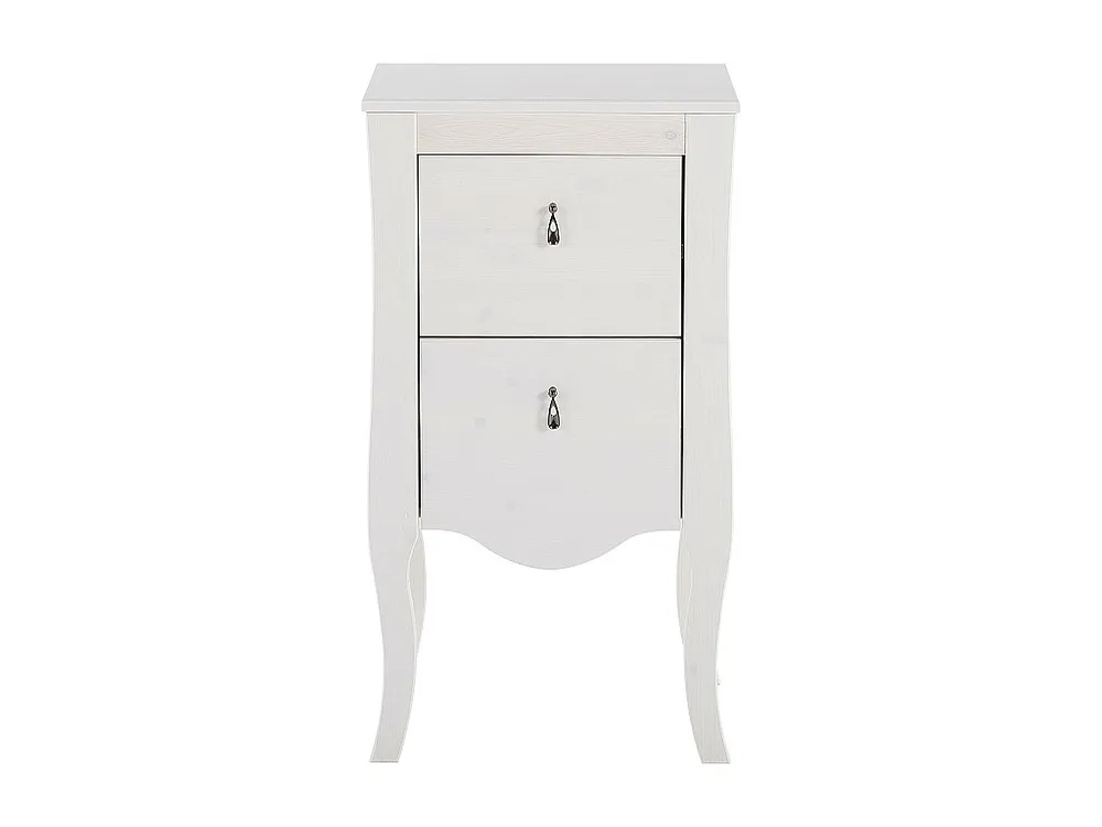 Zijkasten ELISABETH SCAB45 2D 45x36x82 Wit