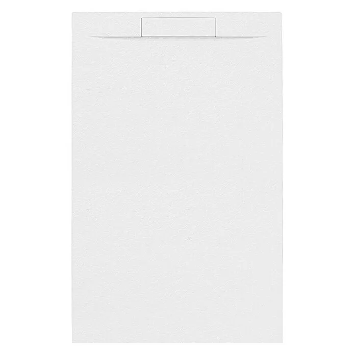 Allibert Douchevloer Luna - Beton, l x b: 140 x 90 cm, Wit