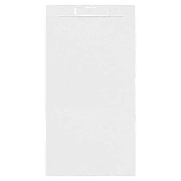 Allibert Douchevloer Luna - Beton, l x b: 180 x 90 cm, Wit