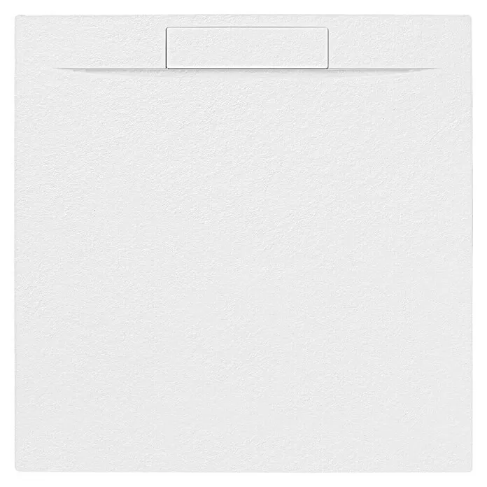 Allibert Douchevloer Luna - Beton, l x b: 90 x 90 cm, Wit
