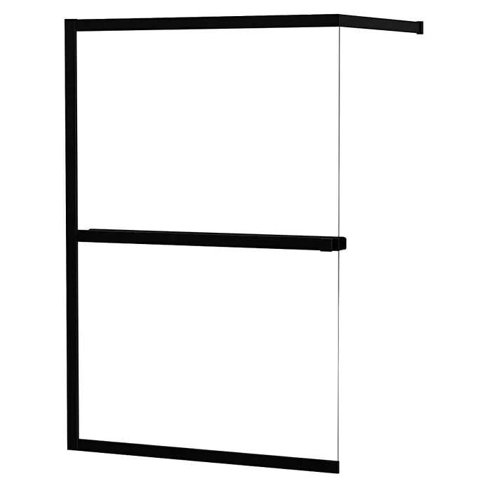 Allibert Douchewand - b x h: 140 x 200 cm, Zwart