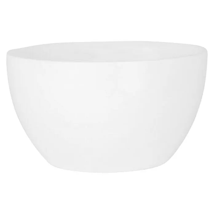 Best Design Waskom Arezzo - Diameter: 20 cm, Mat wit