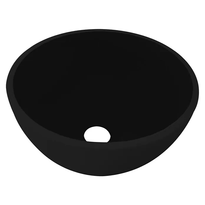 Best Design Waskom Arezzo - Diameter: 20 cm, Zwart