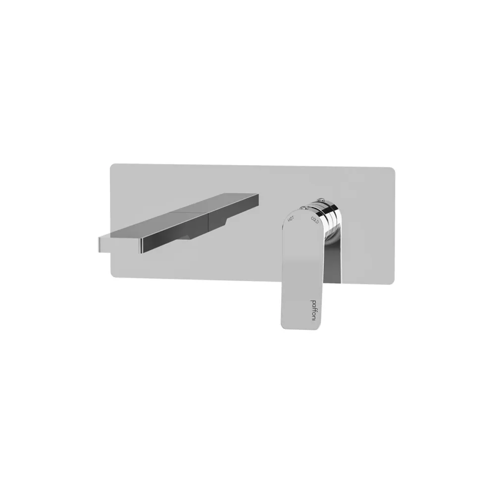 Built- basin mixer Paffoni Hellend series - l. 240 mm - Chrome