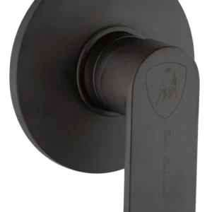 Built- shower mixer matte zwart finish Tonino Lamborghini Laguna collection