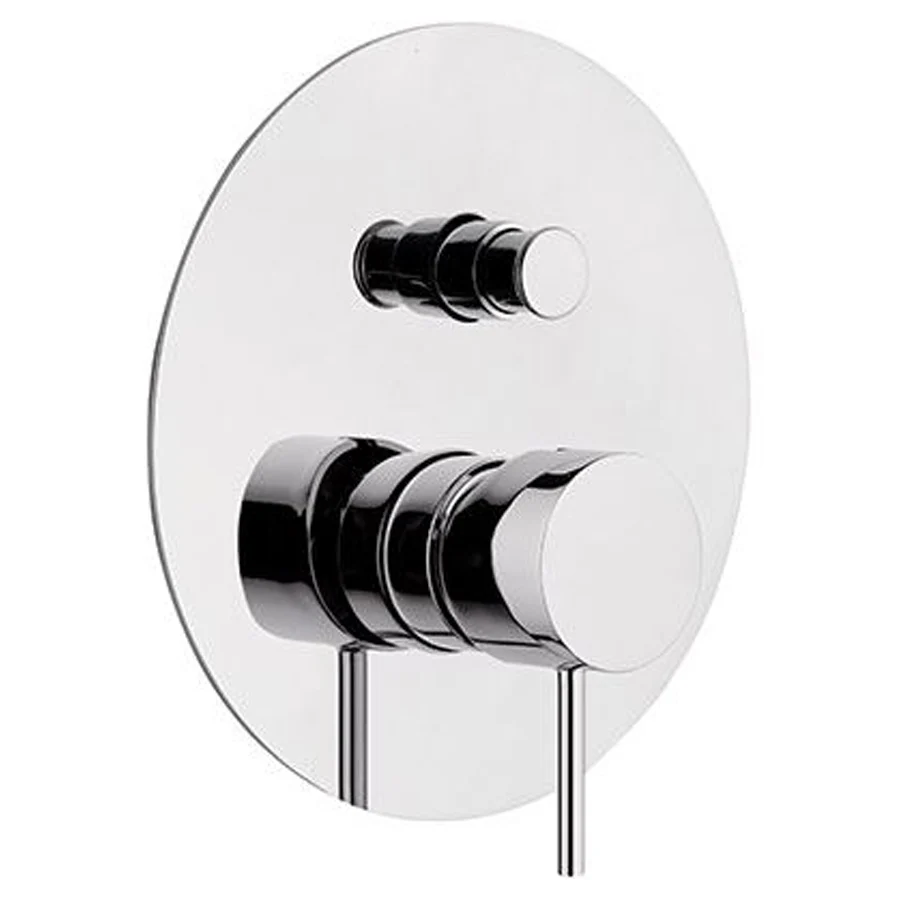Built- single-lever shower mixer geautomatiseerd diverter Rubinetterie Mariani Next line