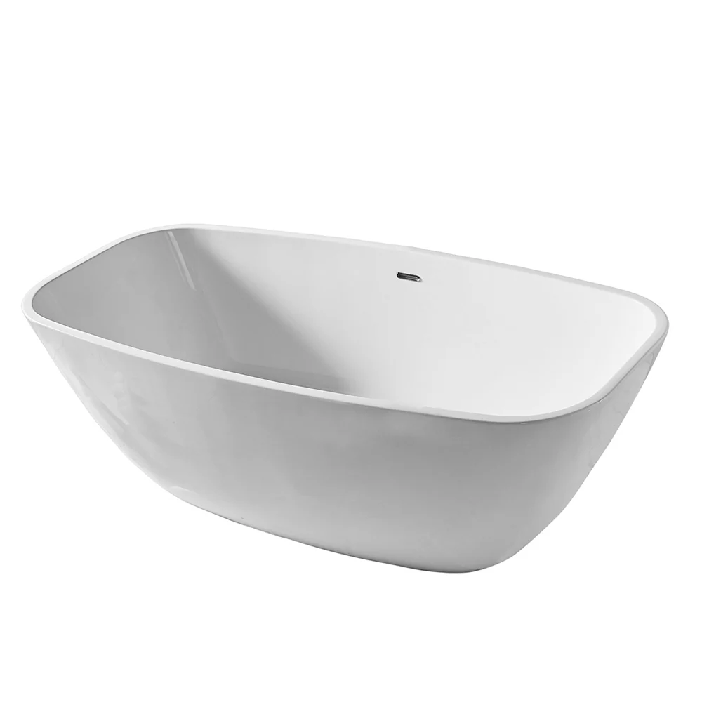 Center room bathtub model Quarzo Freestanding cm 180x87x60