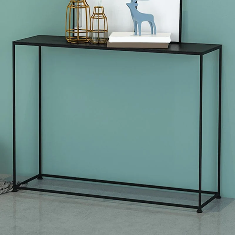 Contemporary Hall Metaal Console Table Rectangle Frame Console Accent Table 31