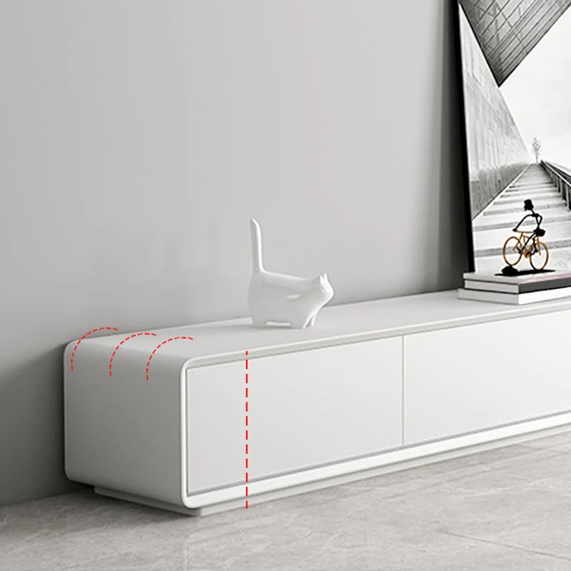 Contemporary TV Media Console Parelmoer TV Stand Console Drawers 71l