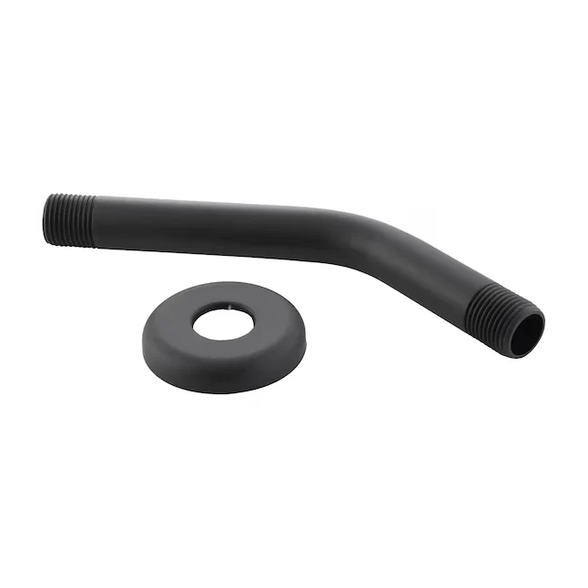 Danco Matte Koolzwart 8- Bathtub/Shower Arm and Flange (0.68--ID)